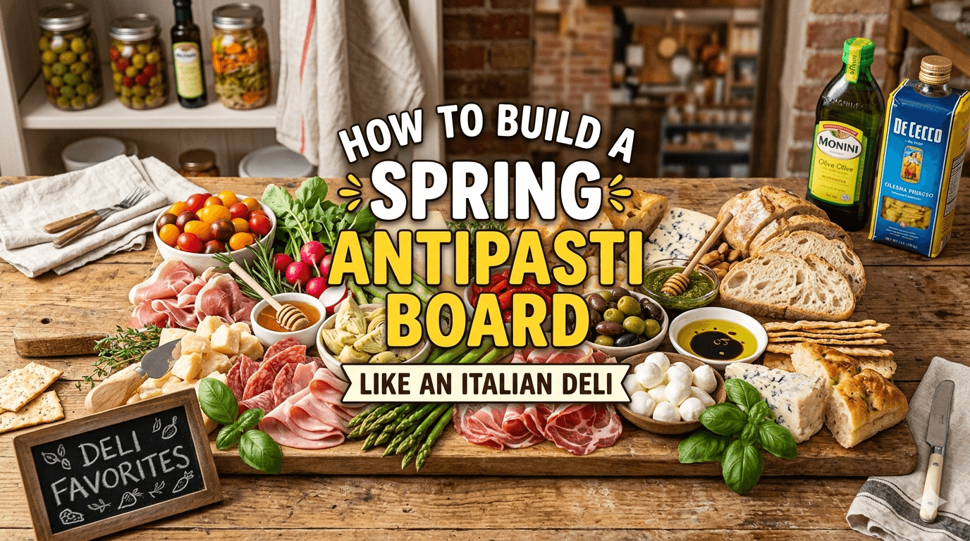 How to Build a Spring Antipasti Board Like an Italian Deli